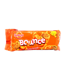 Sunfeast Bounce - Tangy Orange Creme Biscuits 