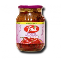 TOPS Stuffed Red Chillies Pickle